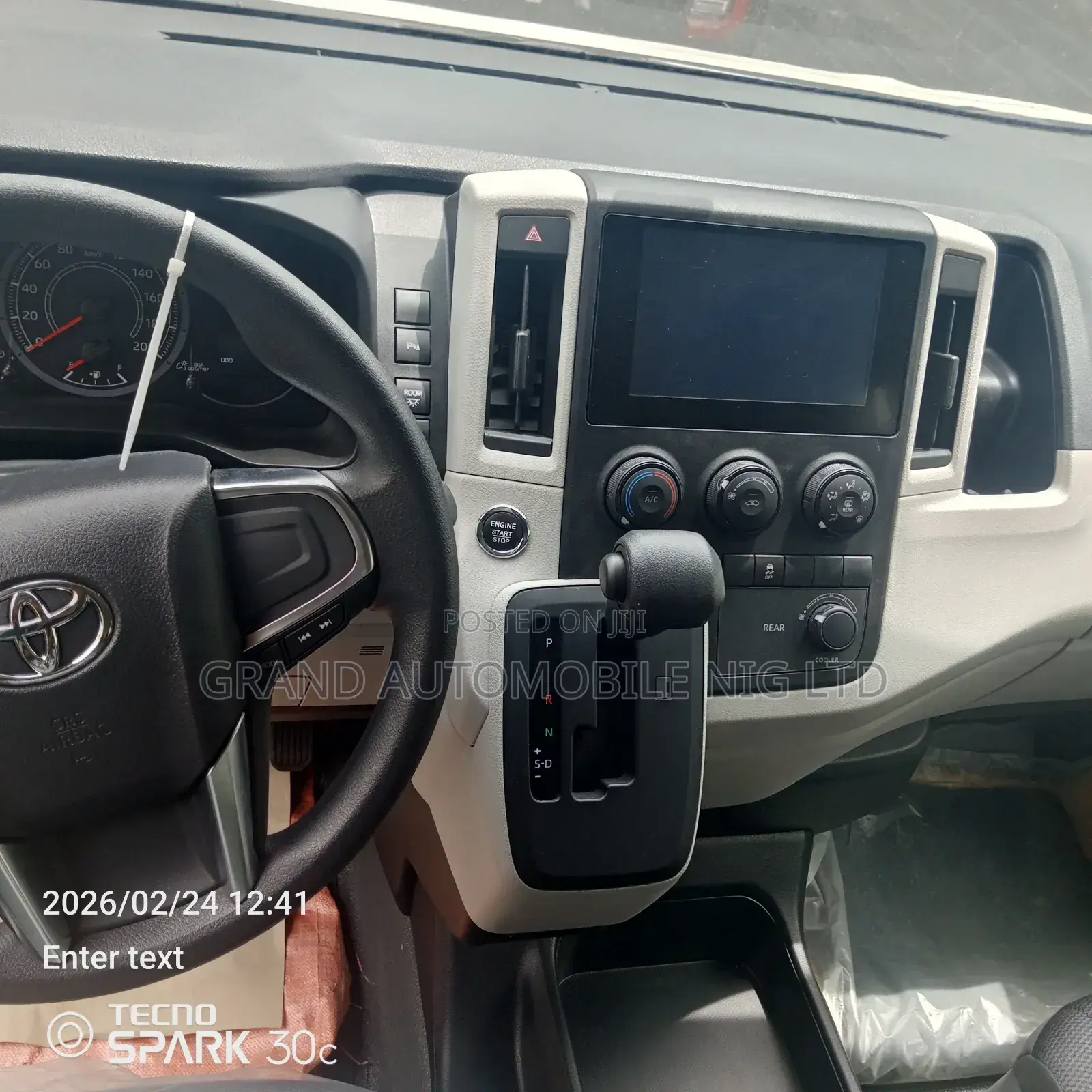 New Toyota HiAce 2025 White