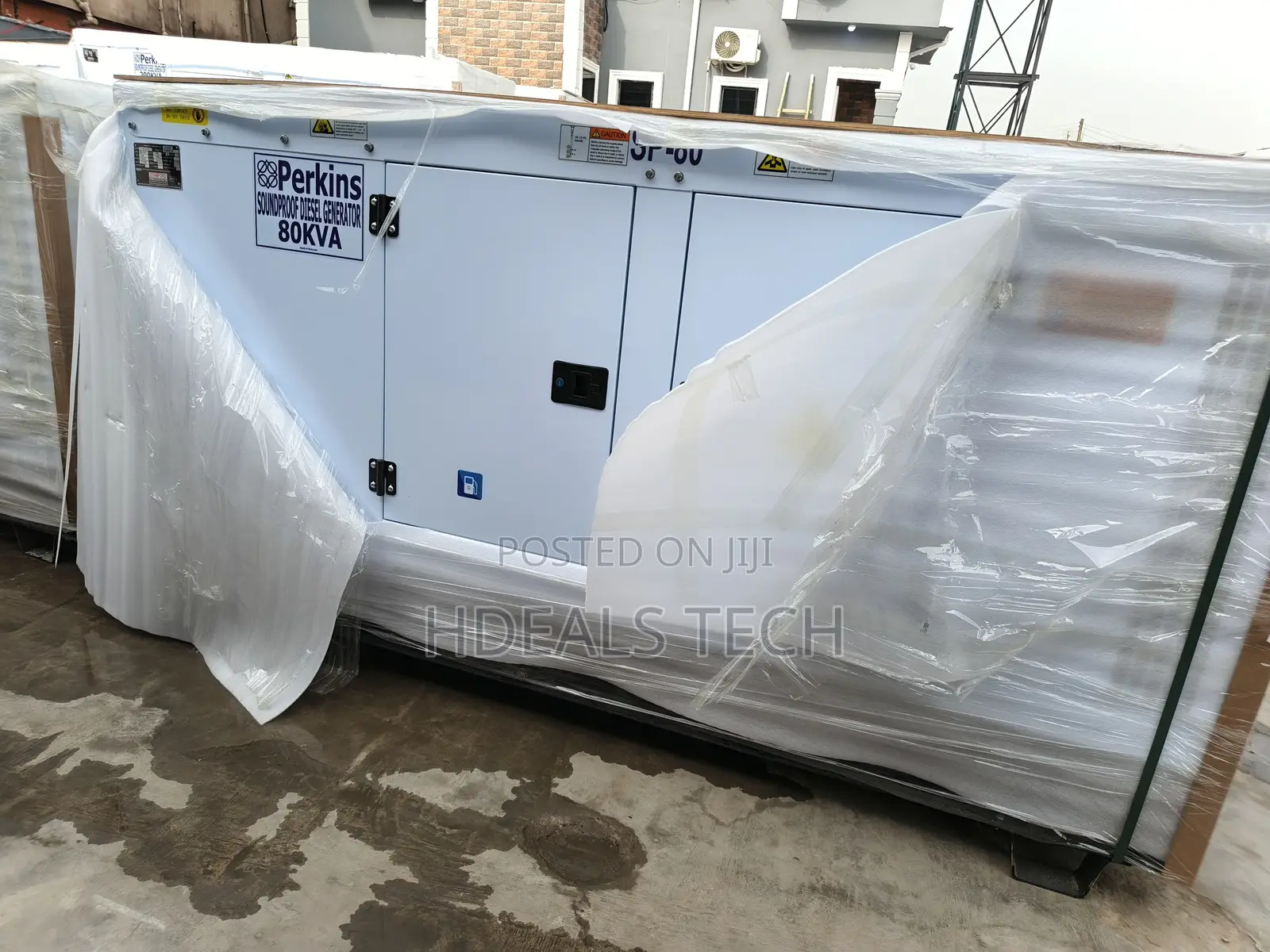 Perkins 80kva Canopied Soundproof Diesel Engine Generator