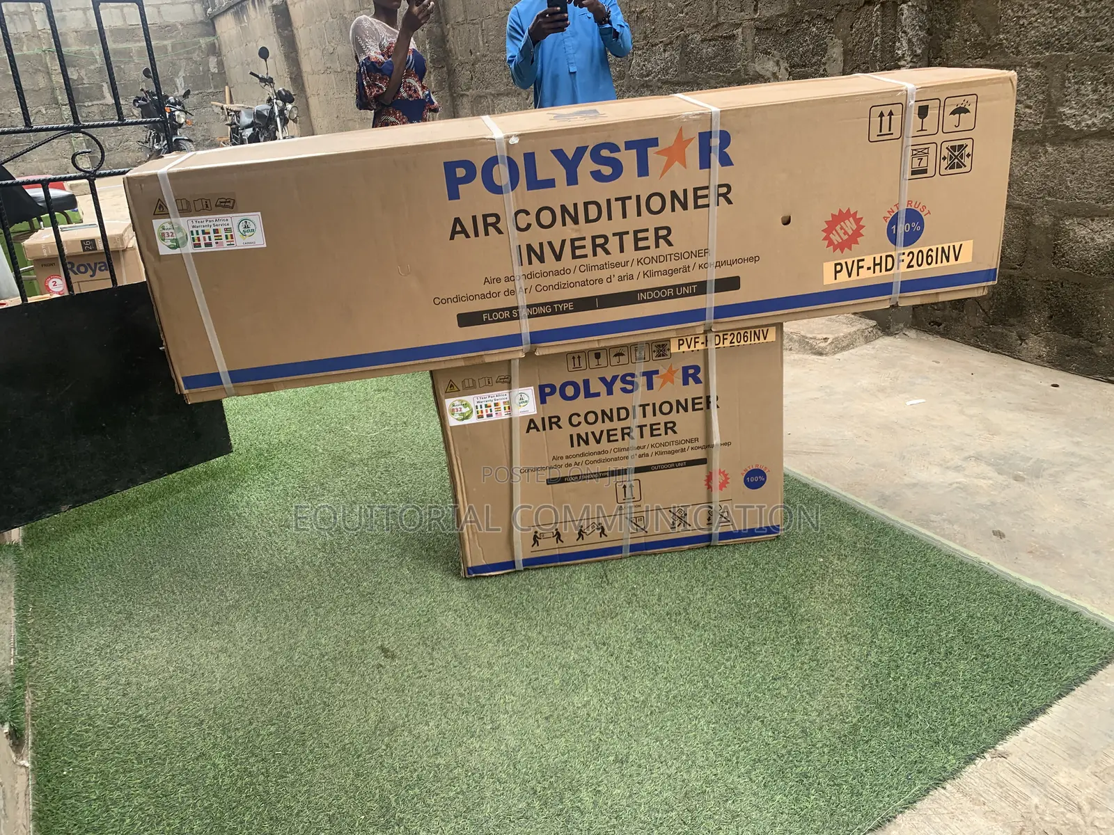 Polystar 2 Ton Modern Floor Standing Ac