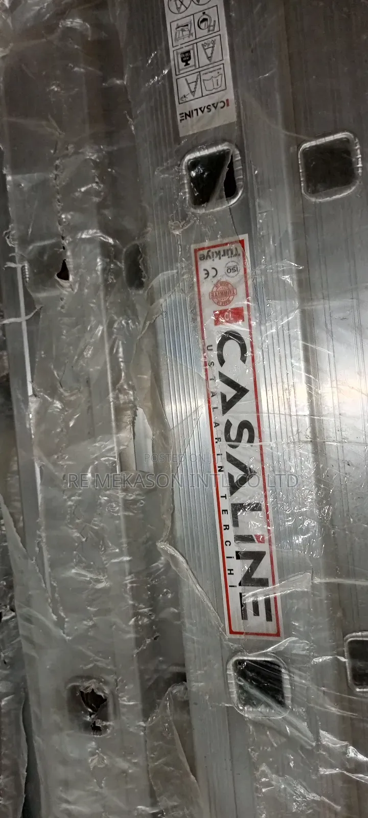 (34ft) 17x2 Heavy Duty Industrial Aluminium Ladder
