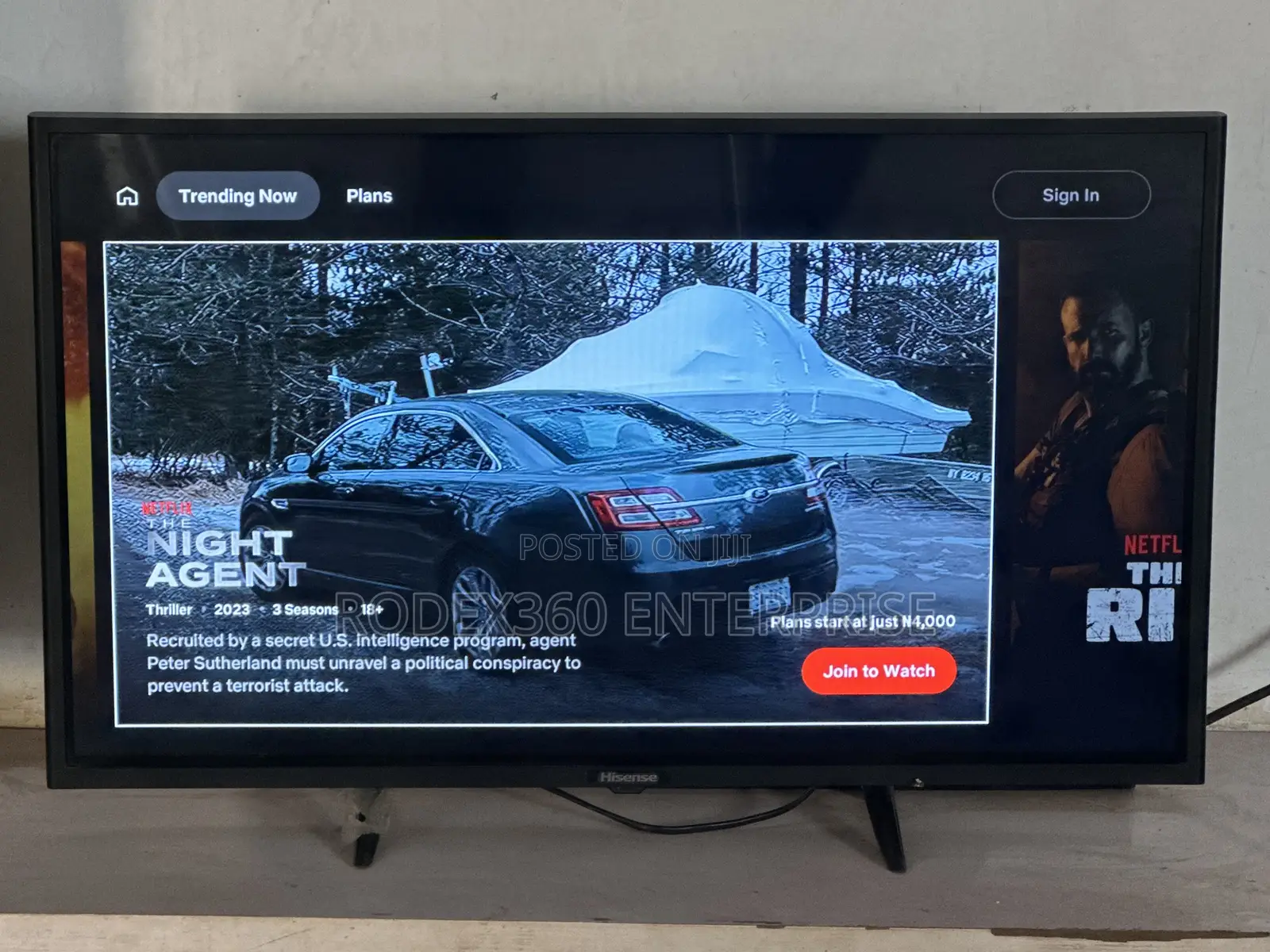 32-inch Uk Used Hisense Smart Tv For Sale.