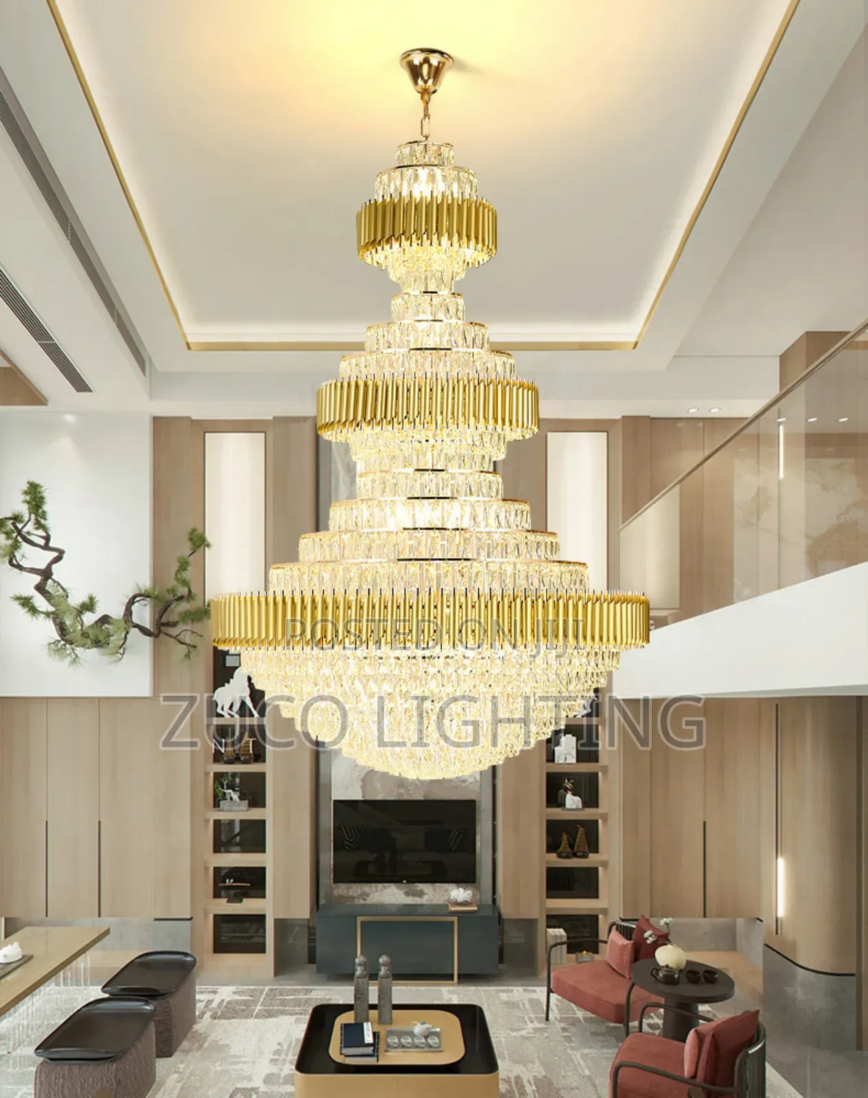 Model Luxury Crystal Chandelier Light for Interior Home Decor