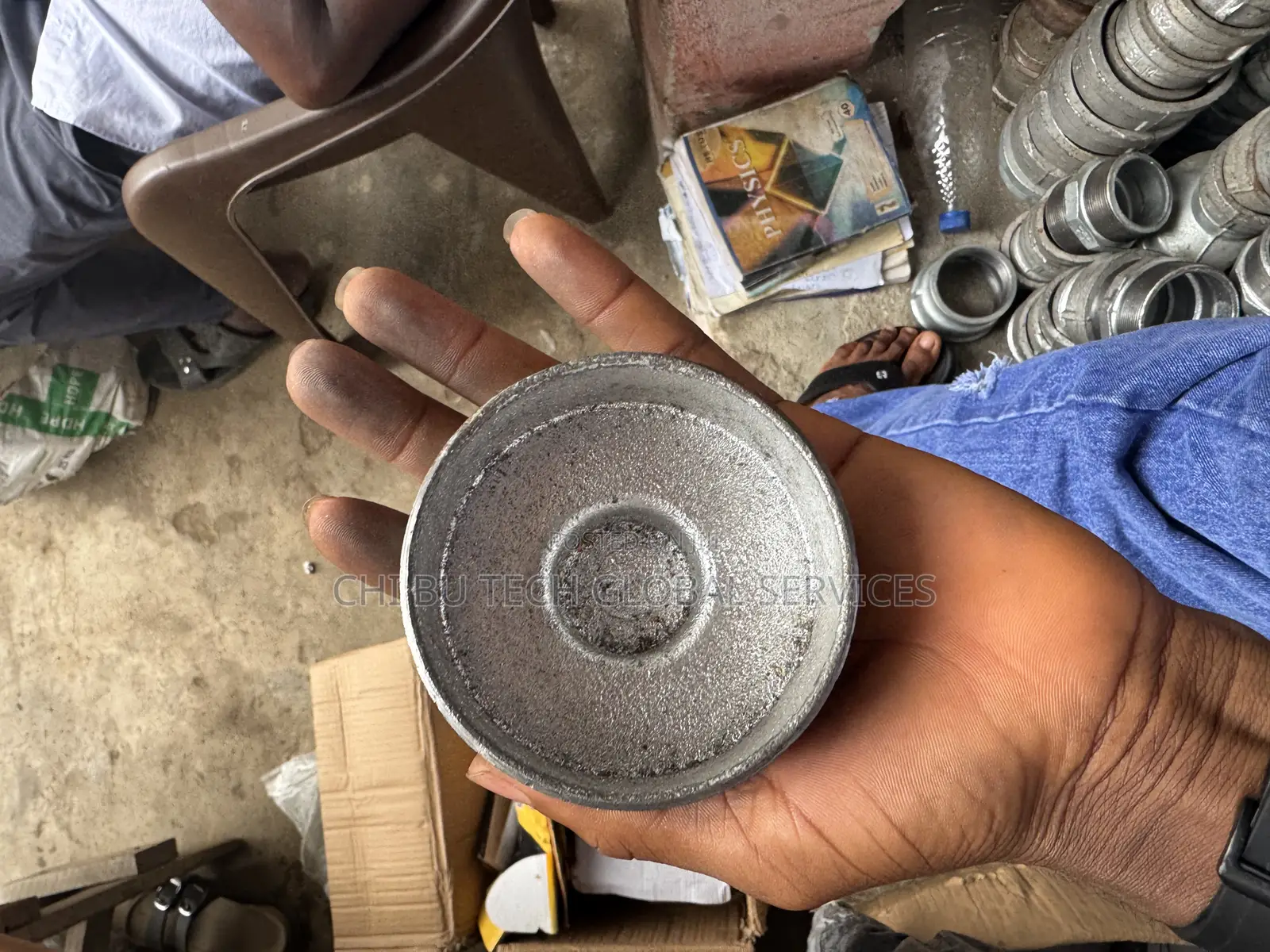 3 Inch Galvanized Malleable Iron Pipe Plug