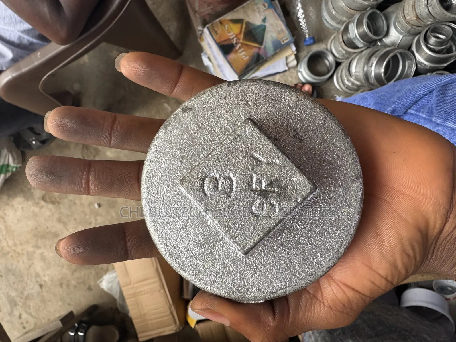 3 Inch Galvanized Malleable Iron Pipe Plug
