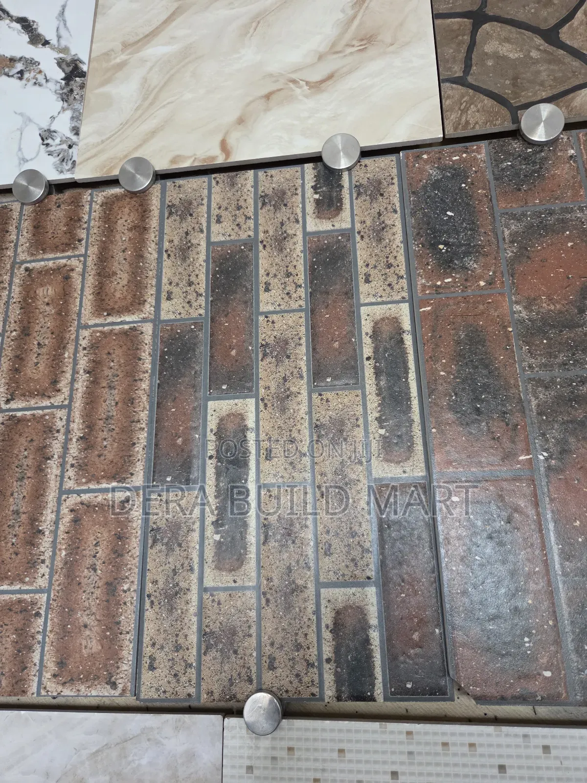 Rustic Industrial Brick-Look Tile Collection