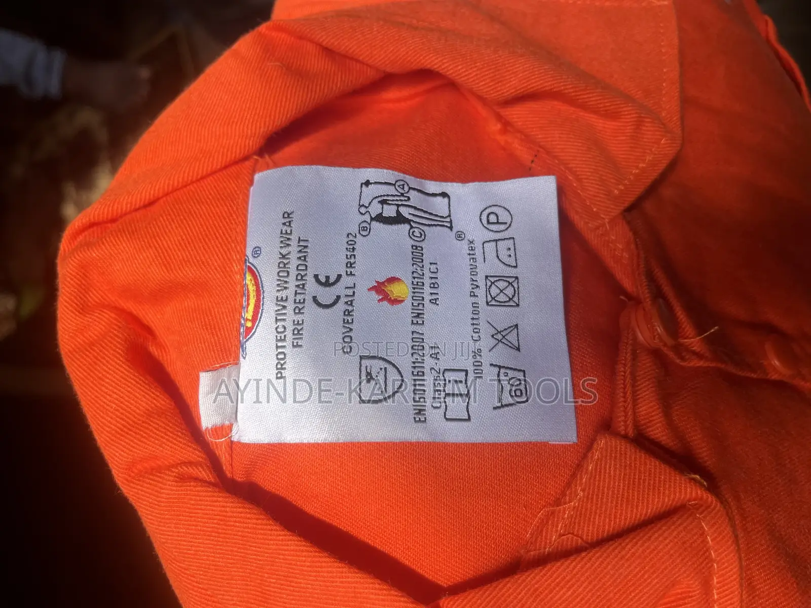 Safety Reflective Coverall (Fire Retardant)