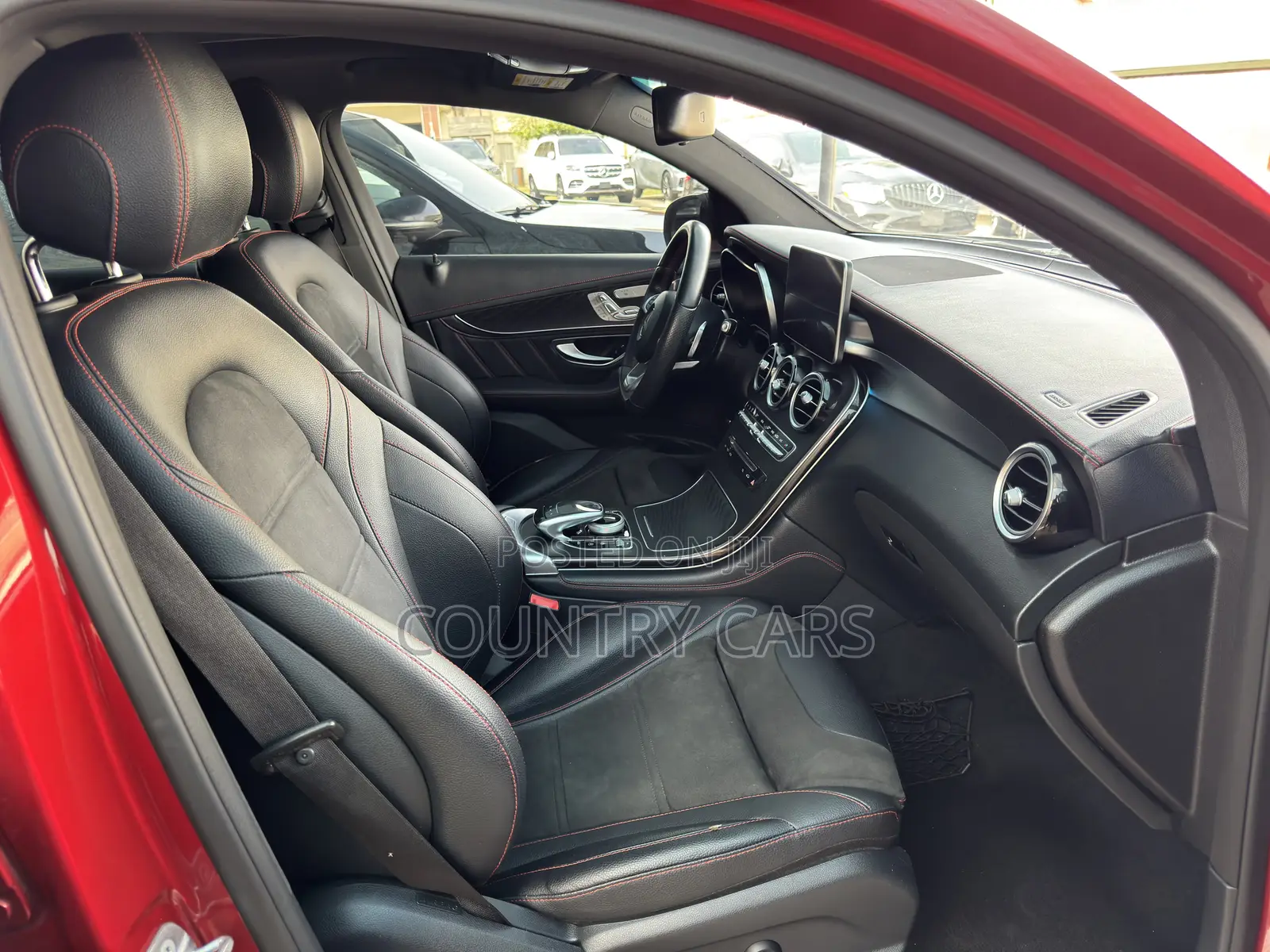 Mercedes-Benz GLC-Class 2017 Red