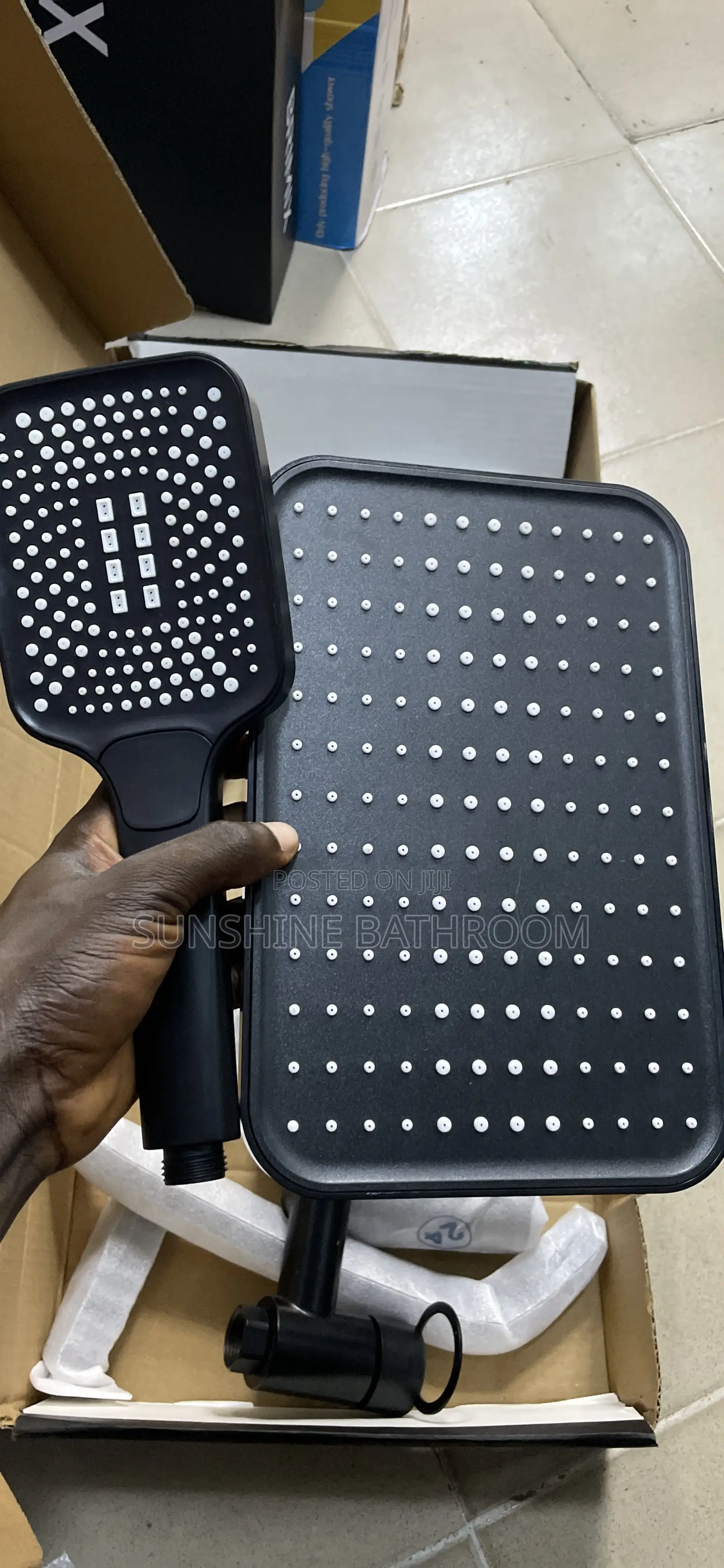 Black Brimix Shower