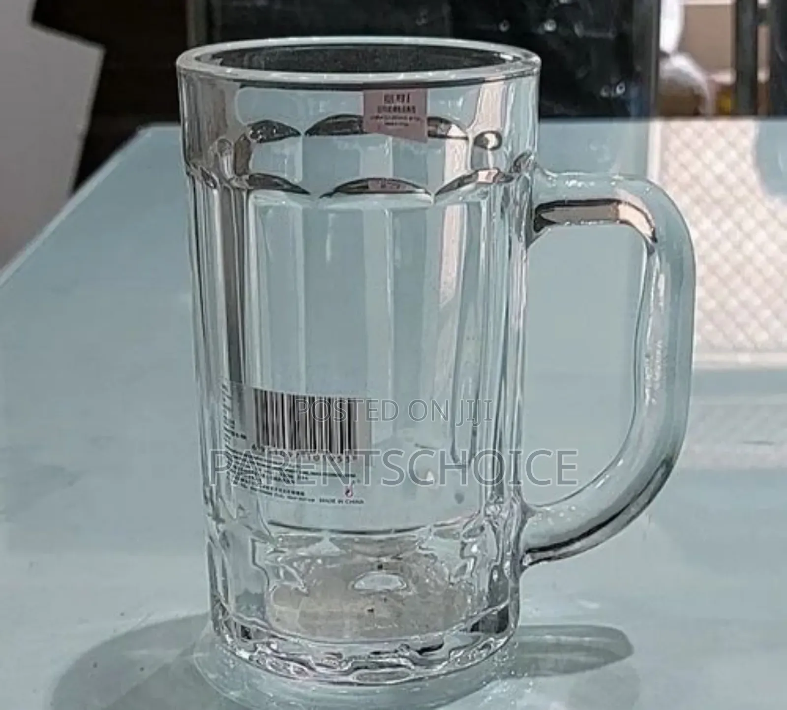 Acrylic Unbreakable Straight Door Beer Mug- 1pc