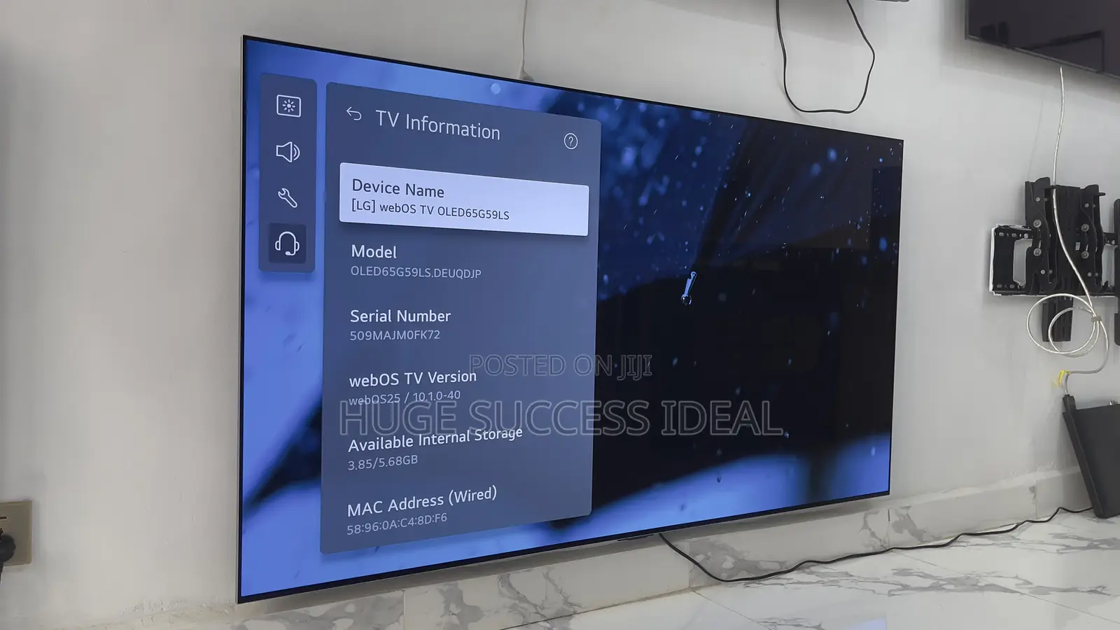 LG Oled Evo 65 Inch G5 Series Smart Ultra Hd HDR TV (2025 Edition)
