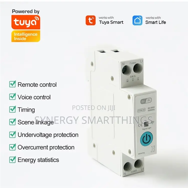 Tuya Zigbee 1pole Breaker 63amps