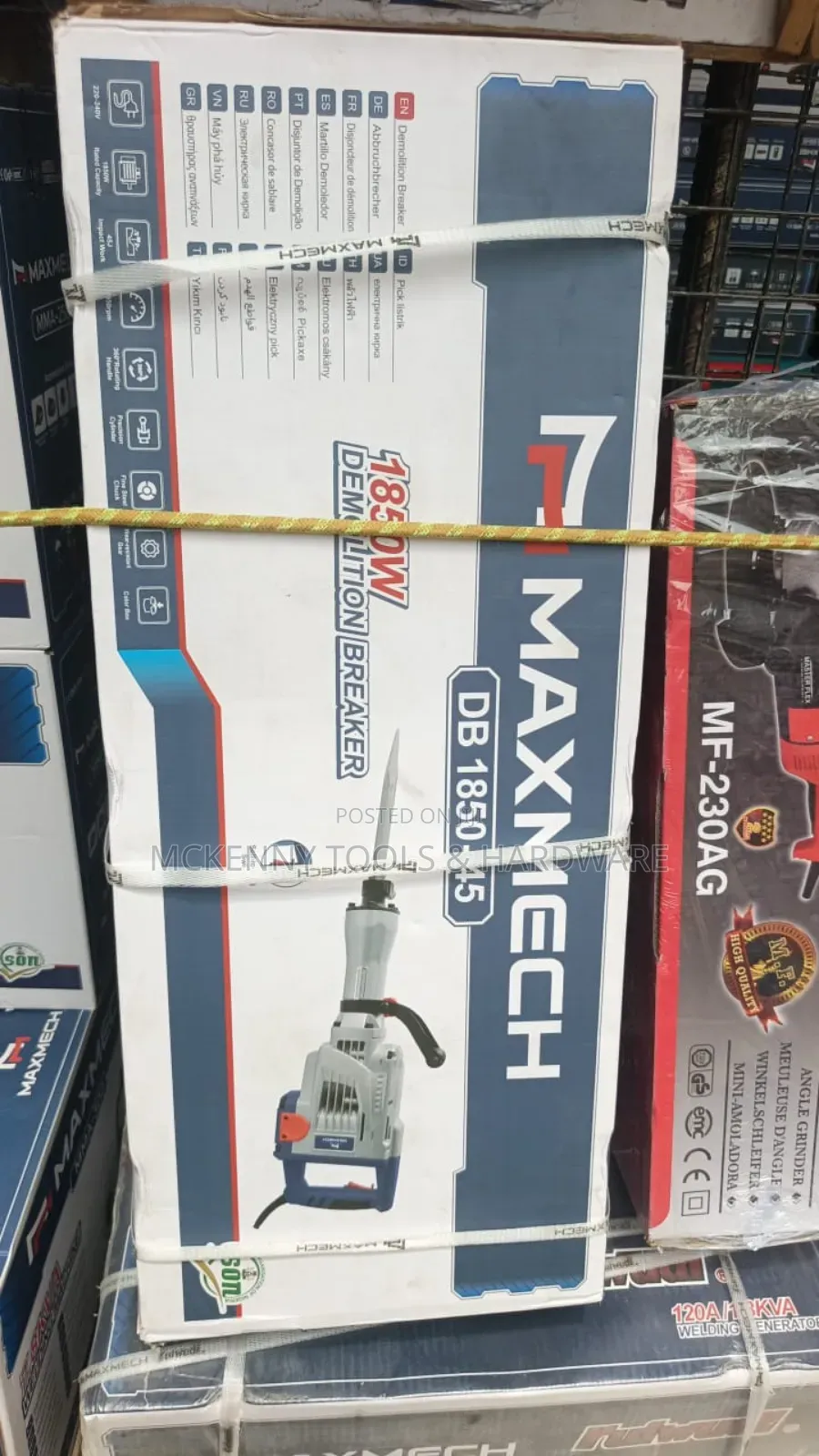Maxmech Db1850 Demolition Breaker – 1850w