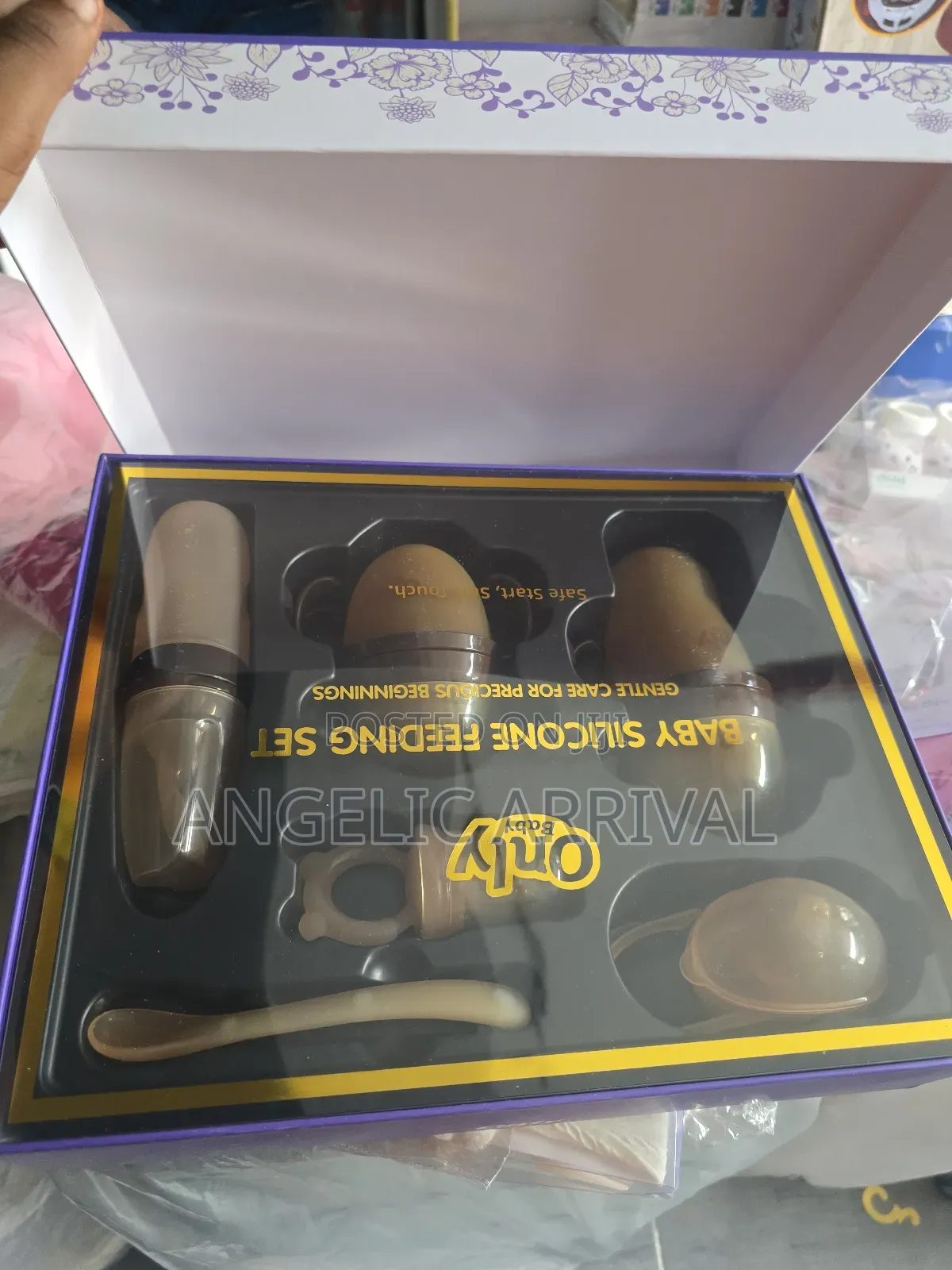 Baby Silicon Feeder Set