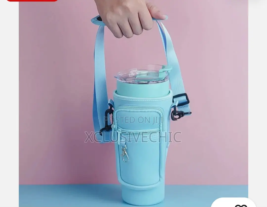 Stanley Tumbler Cup Carrier Bag With Adjustable Strap Phone Pocket