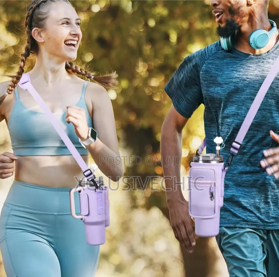 Stanley Tumbler Cup Carrier Bag With Adjustable Strap Phone Pocket