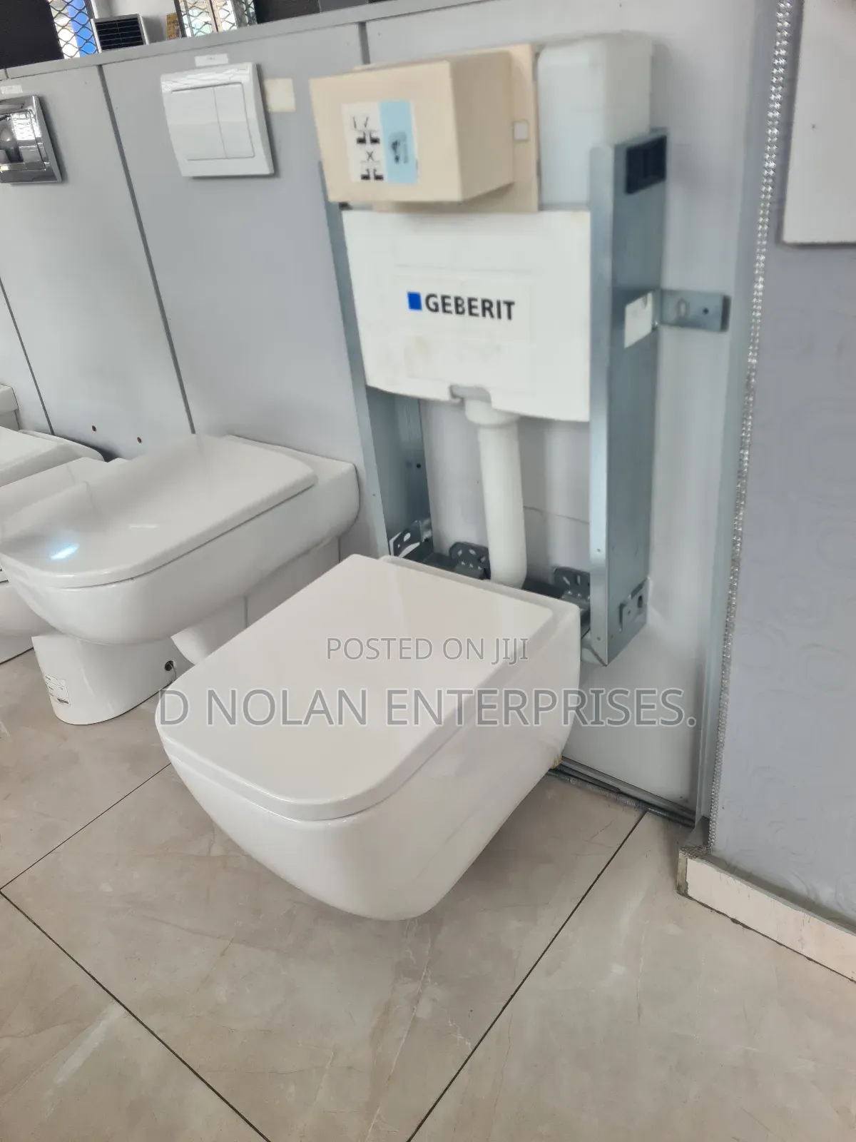 Geberit + Condit Wall-Hung Water Closet