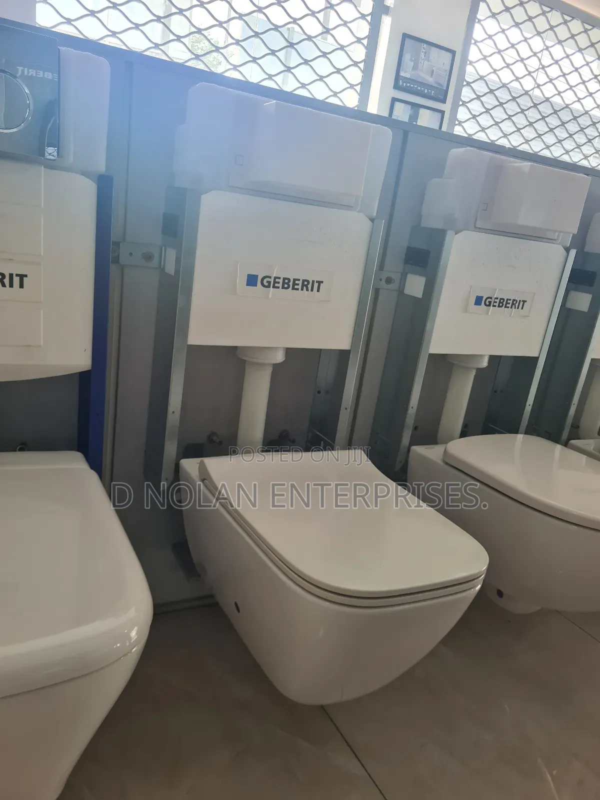 Geberit + Condit Wall-Hung Water Closet