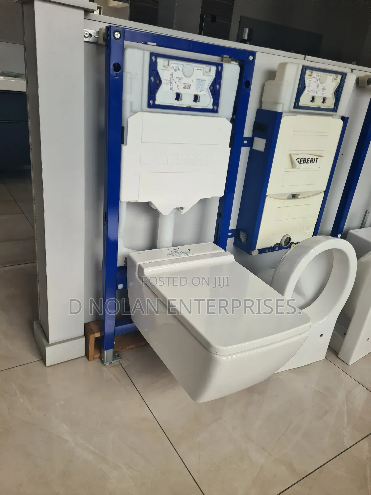 Geberit + Condit Wall-Hung Water Closet