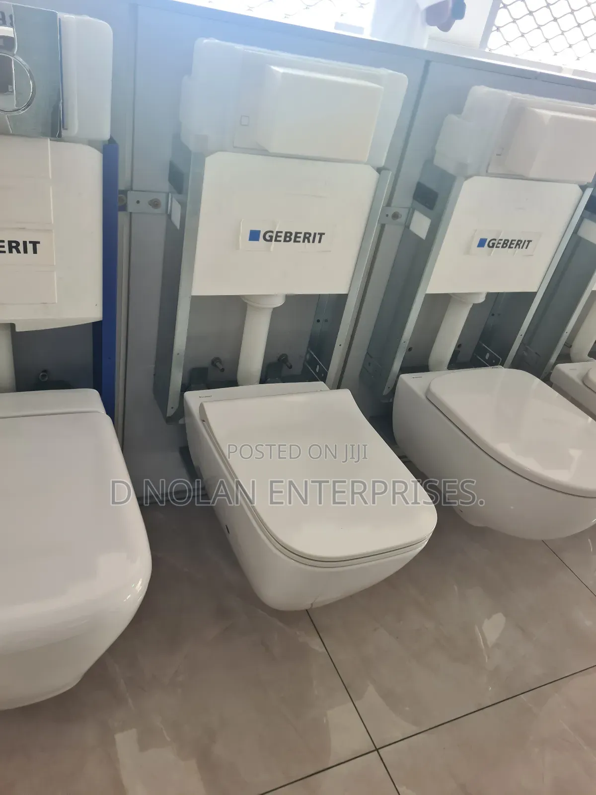 Geberit + Condit Wall-Hung Water Closet