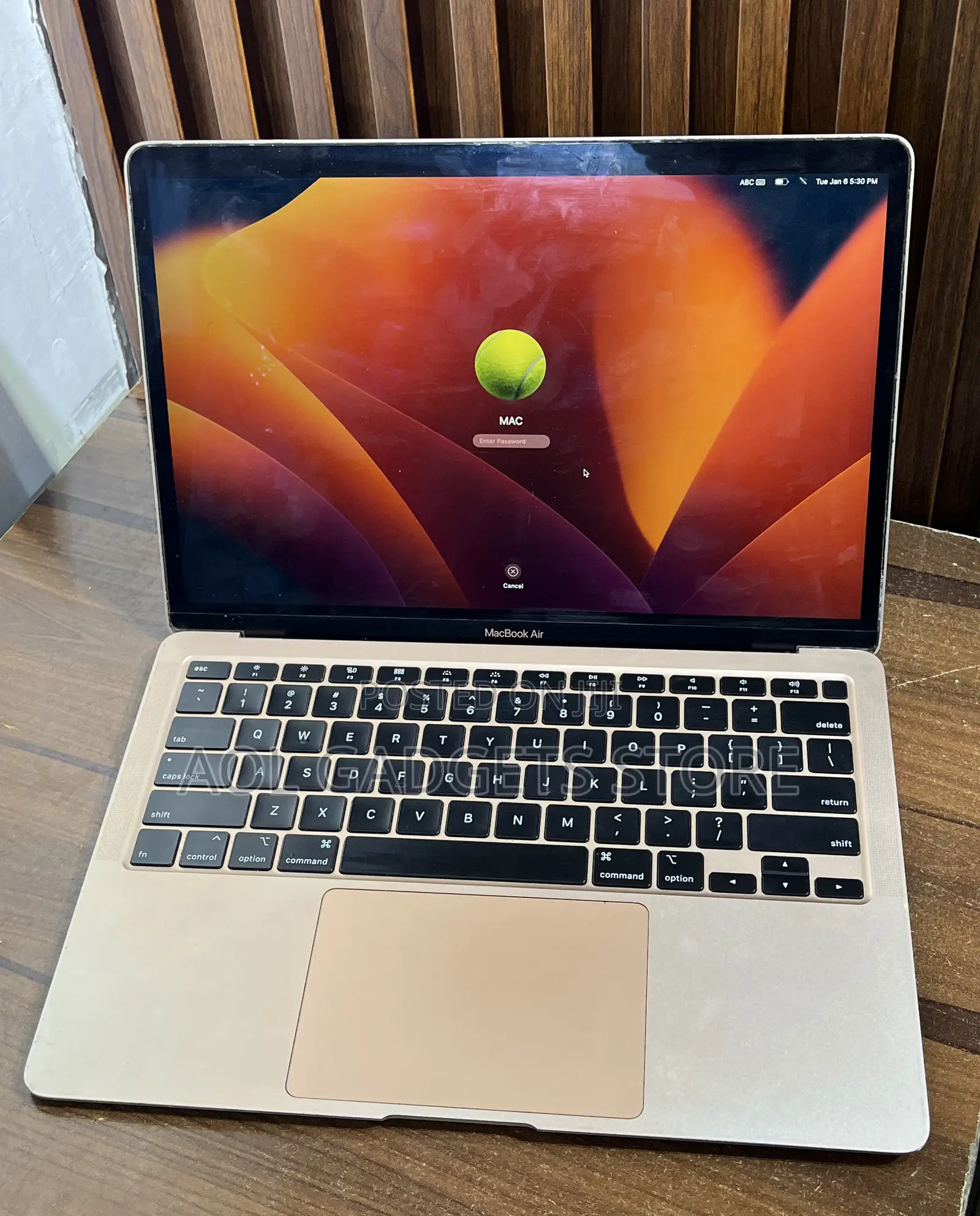 Laptop Apple MacBook Air 2020 8GB Intel Core i3 SSD 256GB