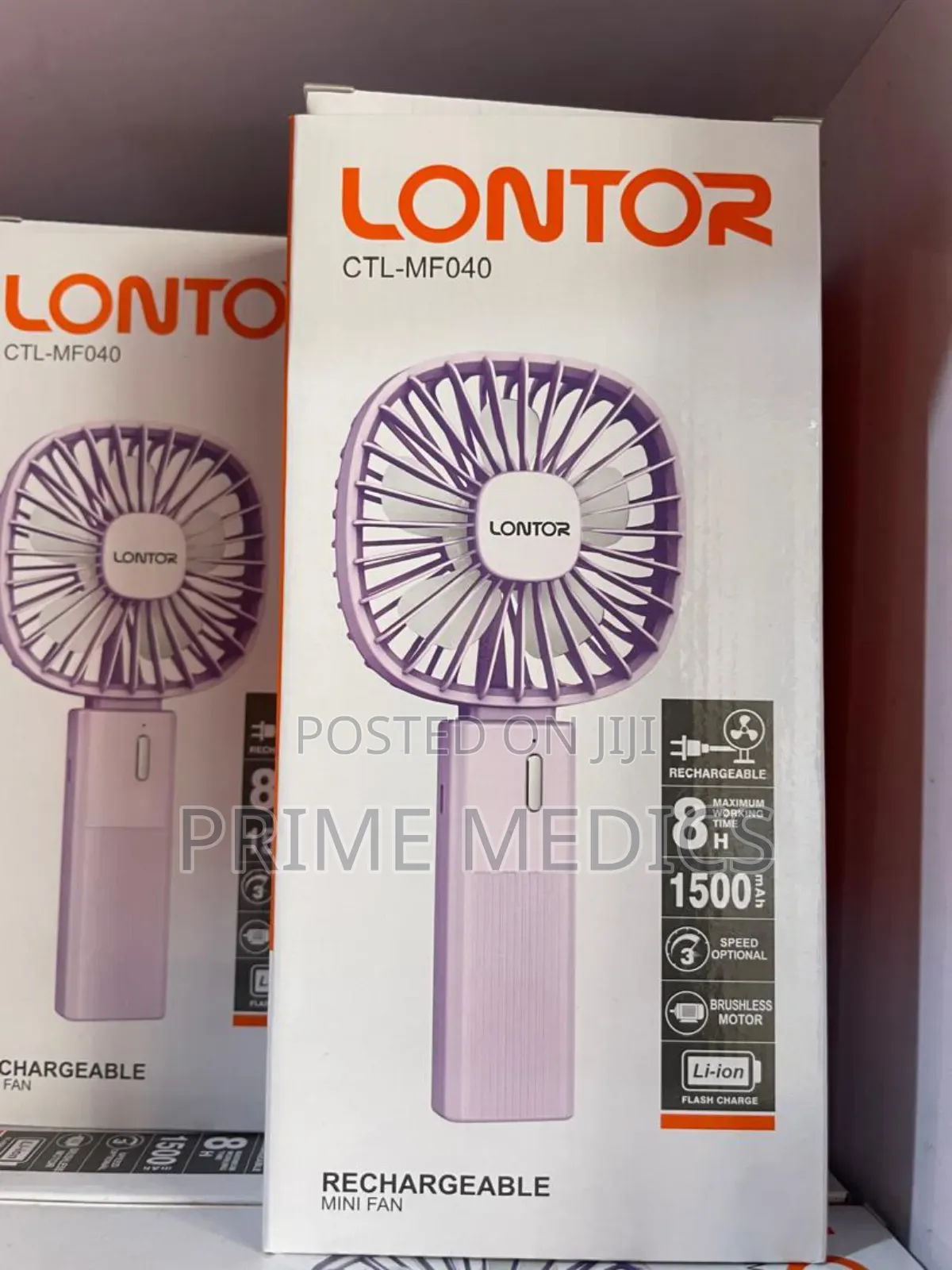 Rechargeable Mini Fan