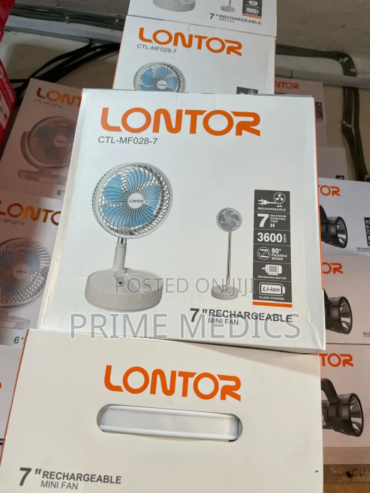 Rechargeable Mini Fan