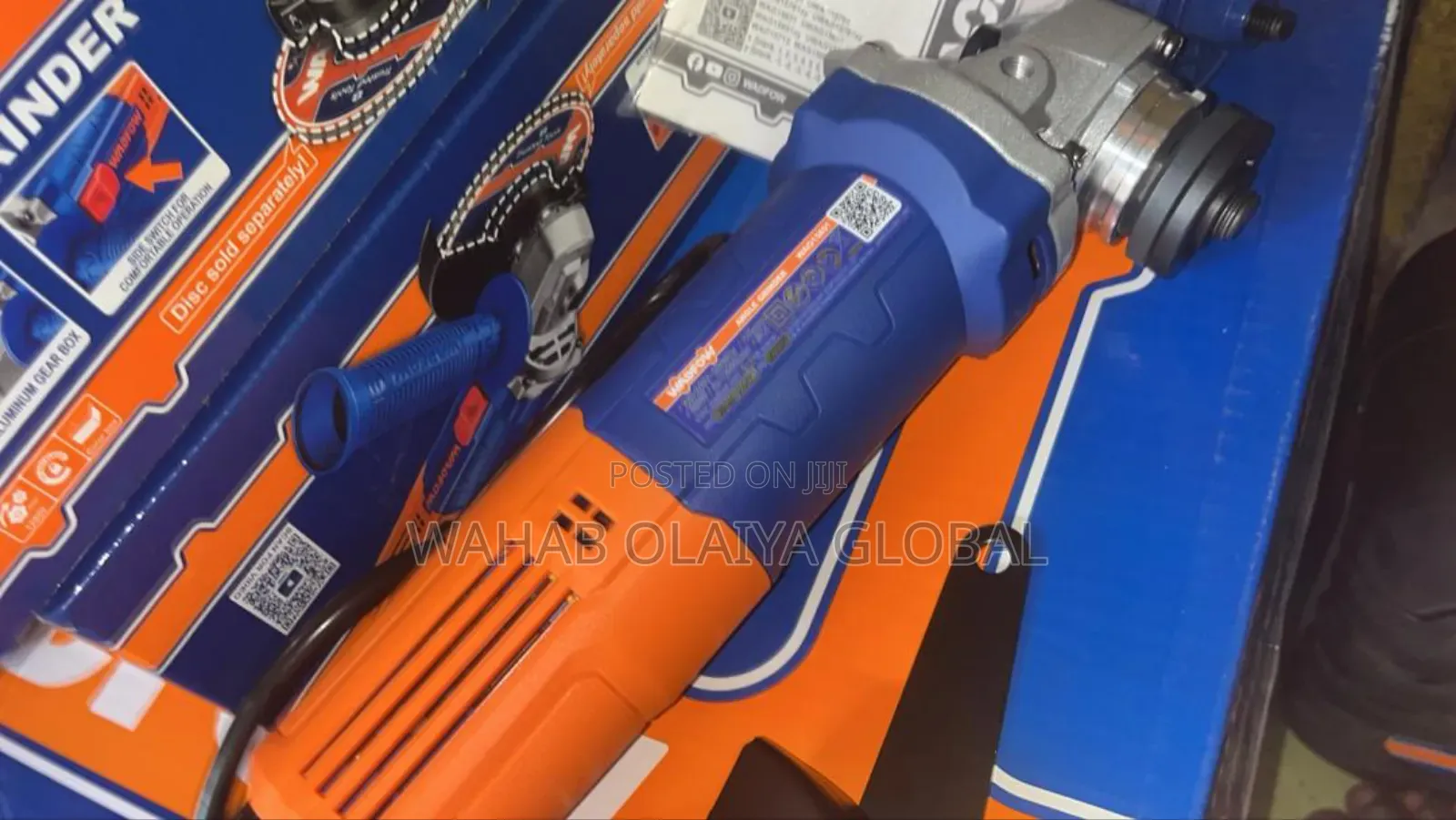 Wadfow 850w Angle Grinder 125mm 12,000rpm