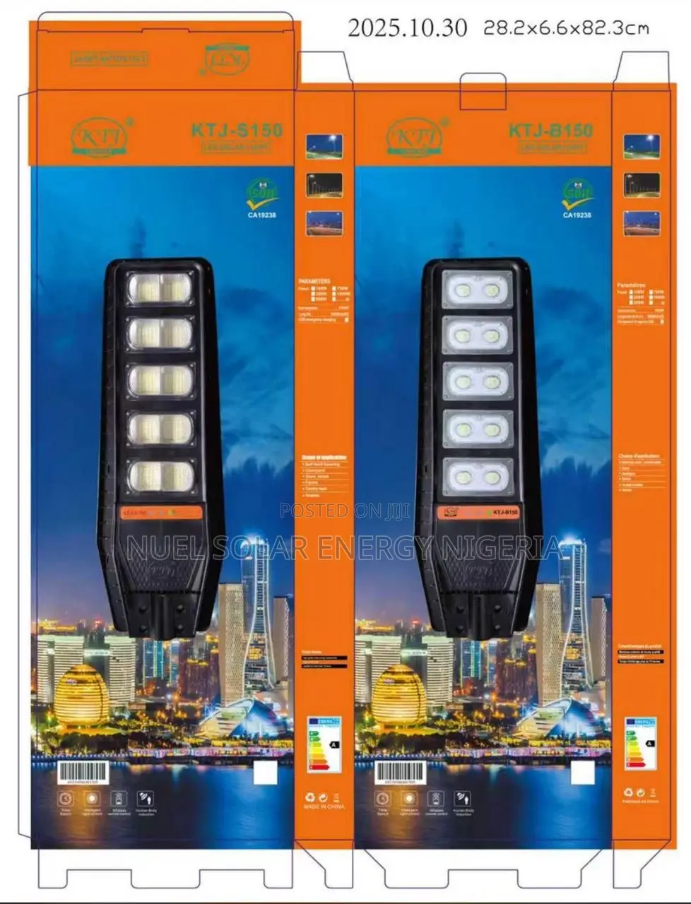 Best Quality Standard 800w KTJ Solar Street Light, With the Pole
