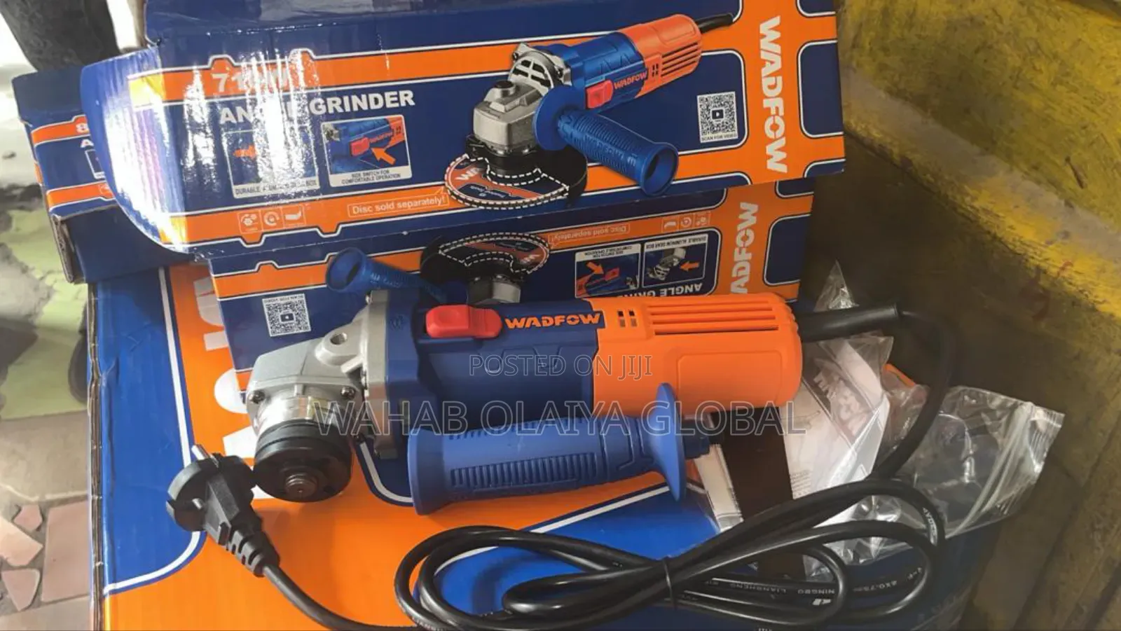 Wadfow 710w Angle Grinder 115mm 12,000rpm