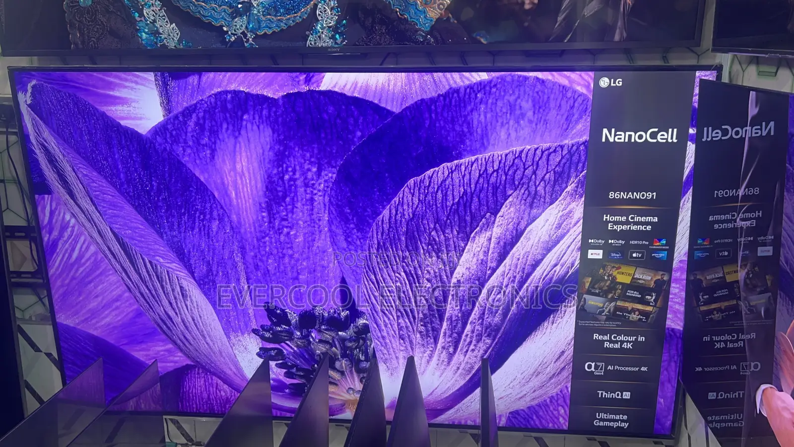 Heavy-Duty 86” Lg Nano91 Ultra Hd Smart Tv