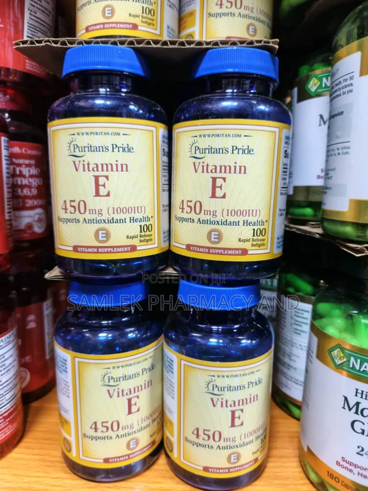 Puritan Pride Vitamin E-1000iu-100count