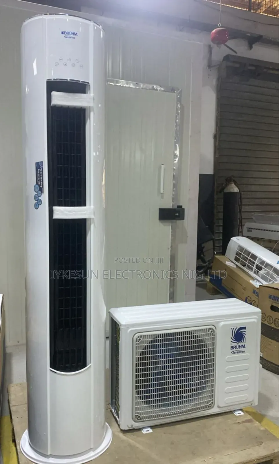 Original Bruhm 2 Hp Inverter Standing Air Conditioner R410a Copper