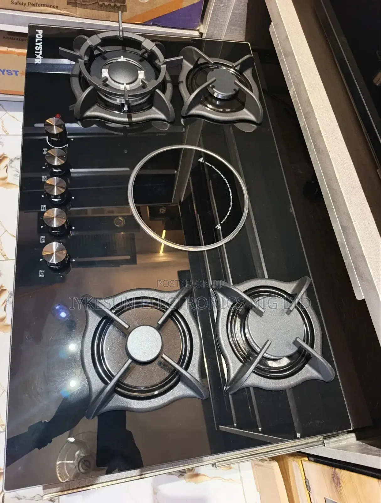 Original Polystar Inbuilt Luxury Gas Electric Low Voltage Gas Cooker