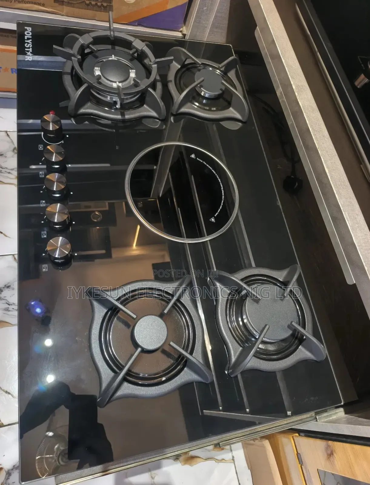 Original Polystar Inbuilt Luxury Gas Electric Low Voltage Gas Cooker