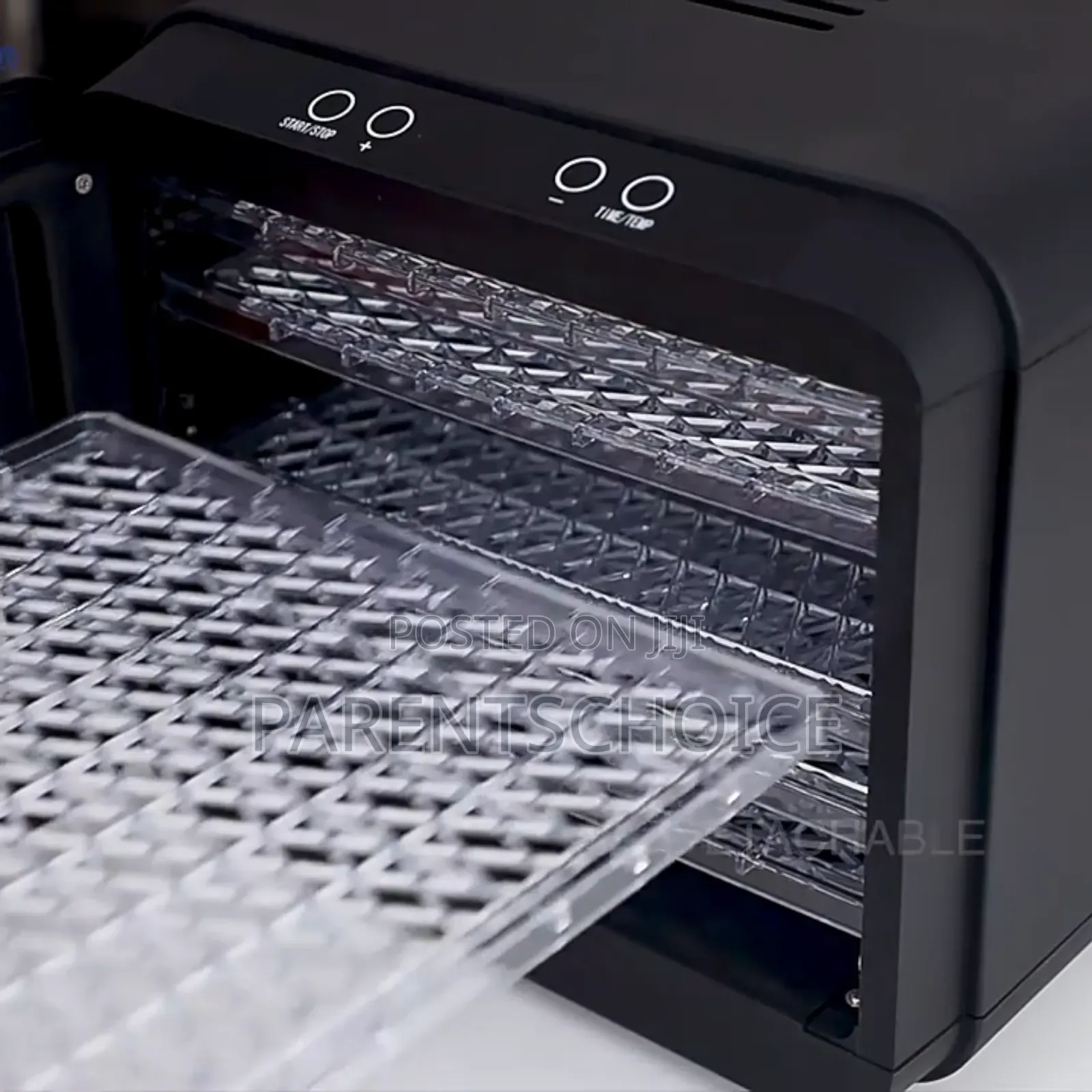 6 Trays Hot Air Drying Heat Digital Electric Food Dehydrator Machine