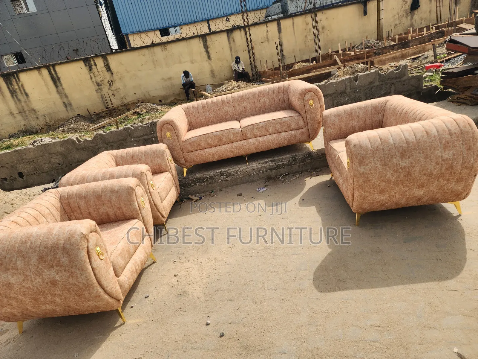 Set Of 7 Seaters Sitting Room Sofa Couch.