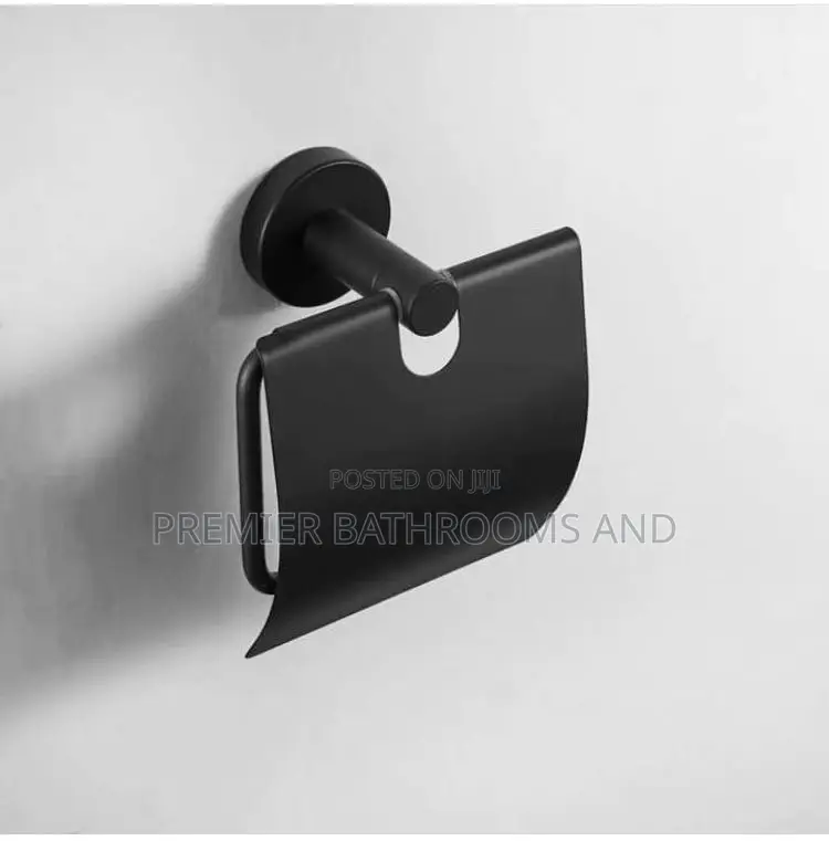Black Tissue Holder