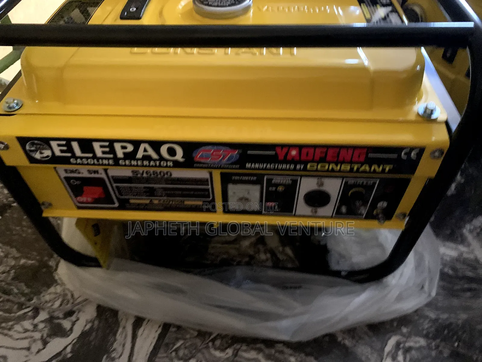 Heavy-Duty Elepaq Portable Generator