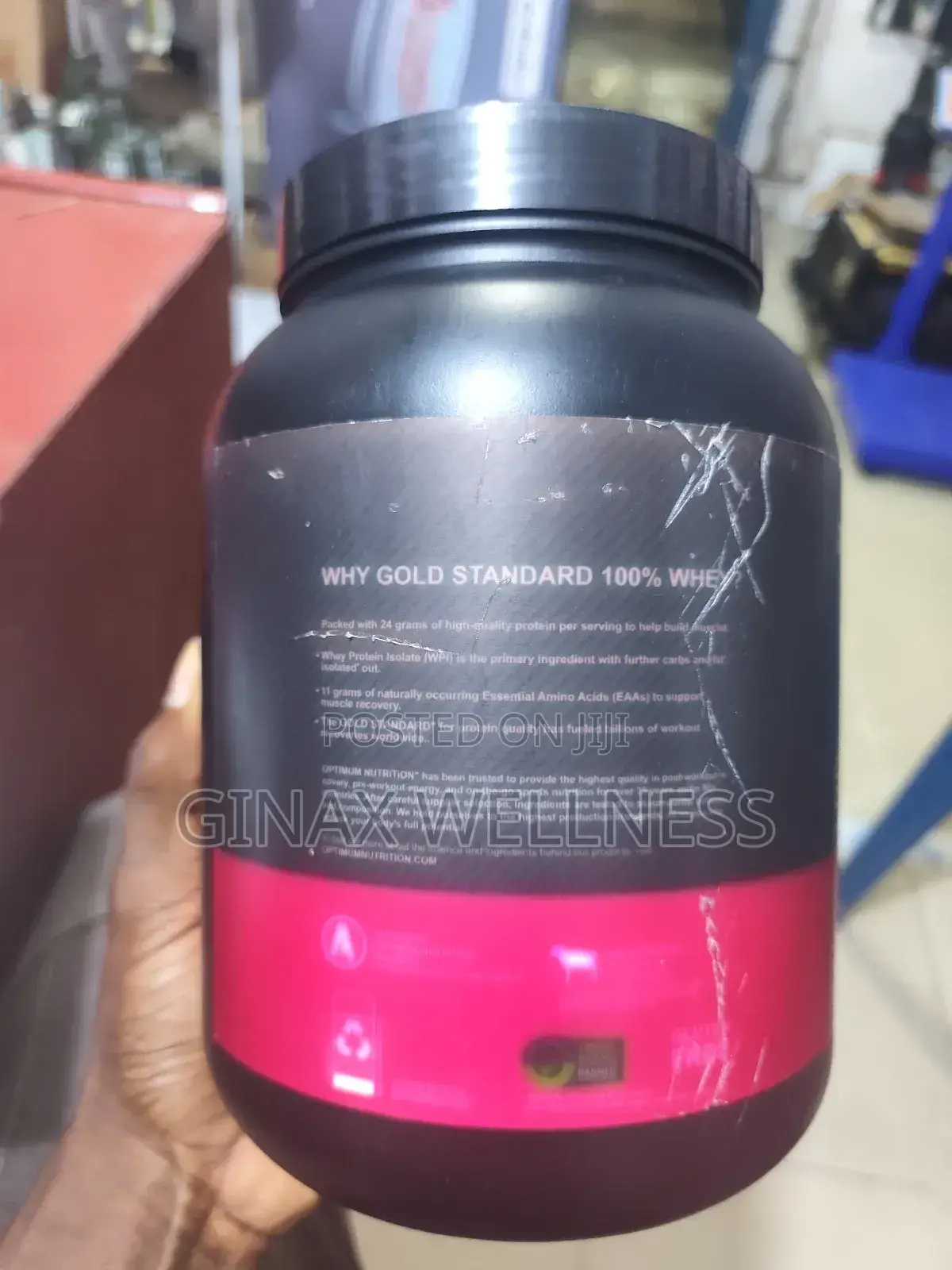 100% Gold Standard Whey Protein Powder (899 Grams, Chocolate Flavor)