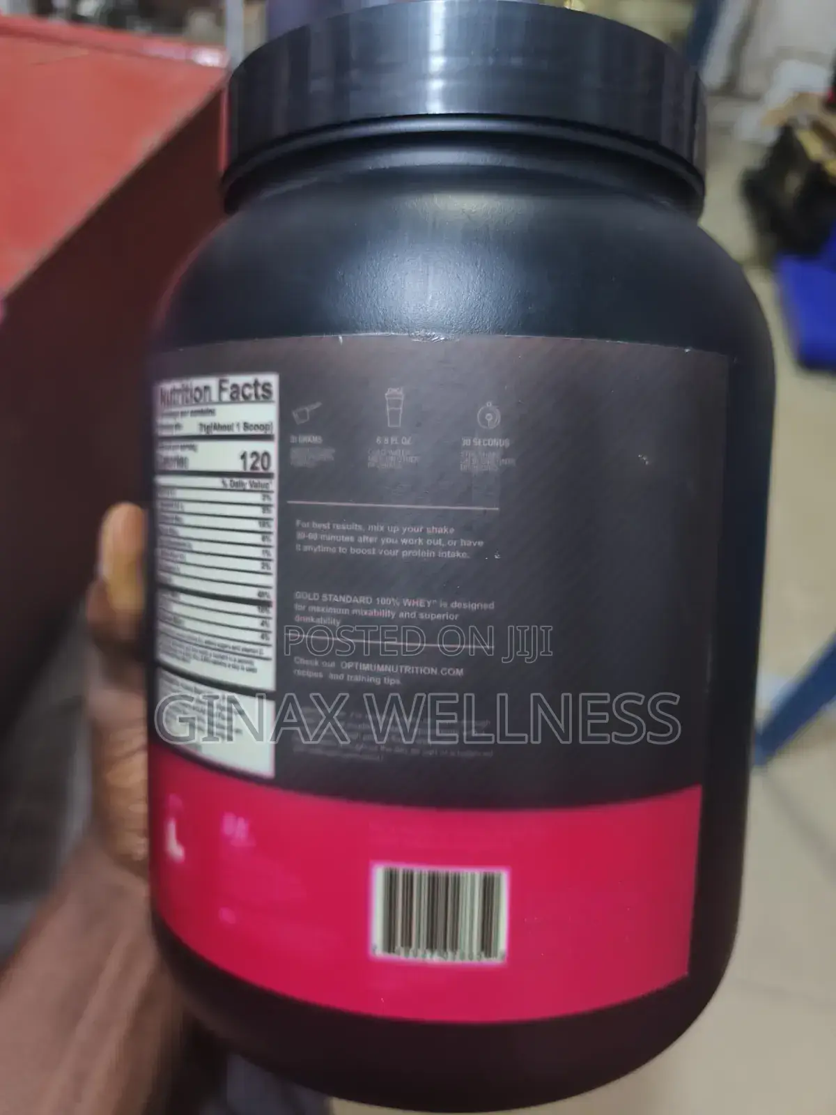 100% Gold Standard Whey Protein Powder (899 Grams, Chocolate Flavor)