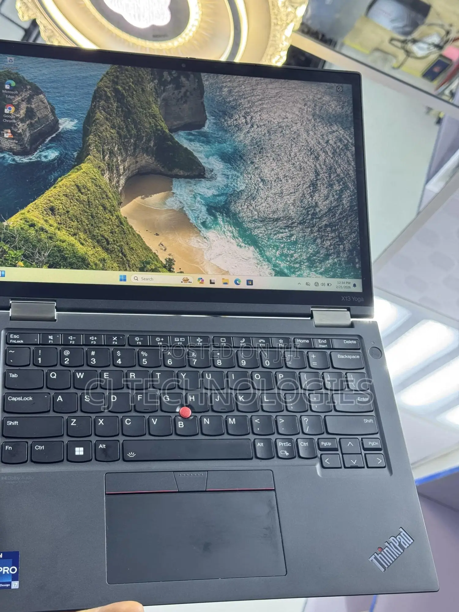 Laptop Lenovo Thinkpad x13 Yoga 16GB Intel Core i7 SSD 512GB