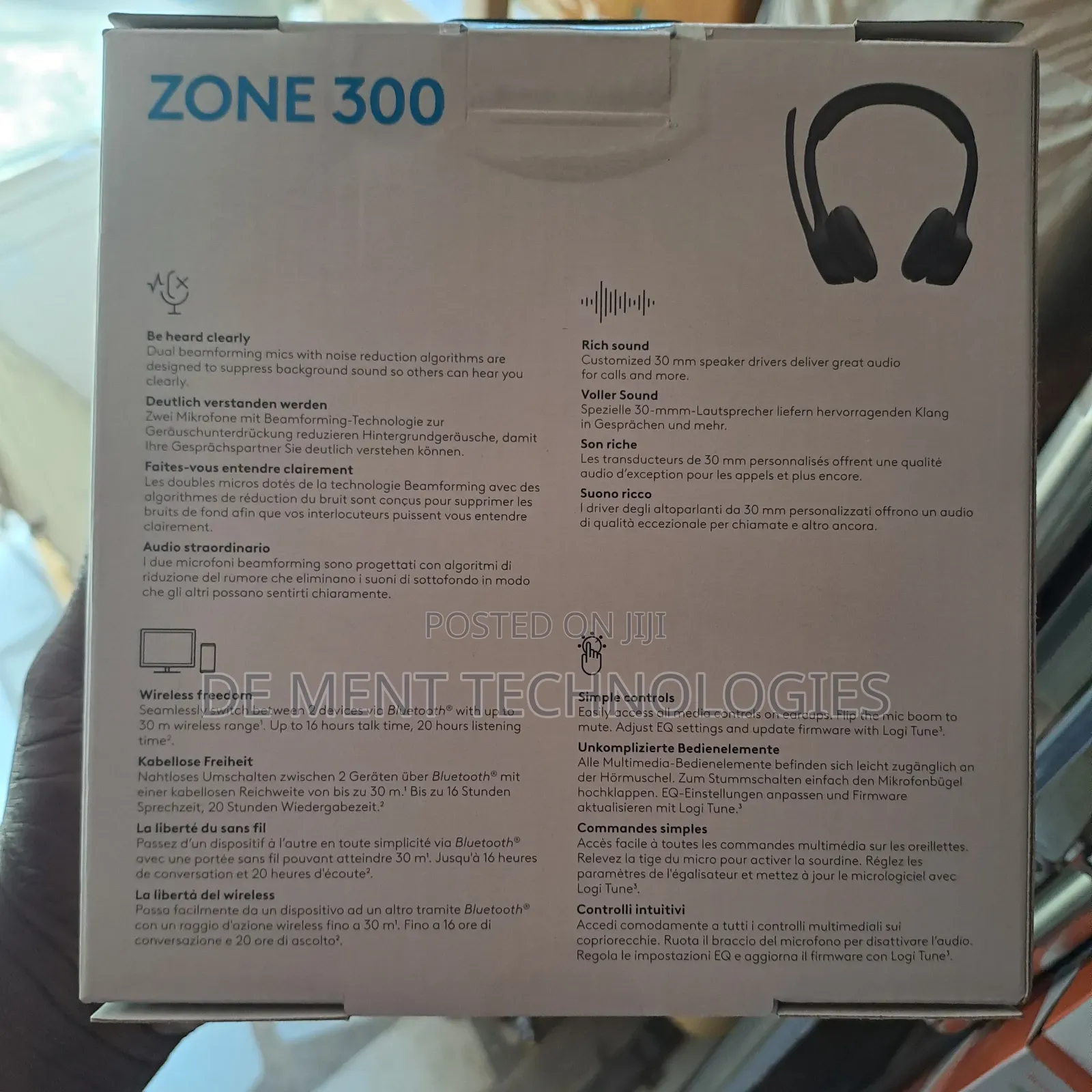 Logitech Zone 300 Wireless Headset