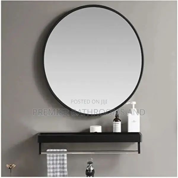 Dressing Mirror With Shelves