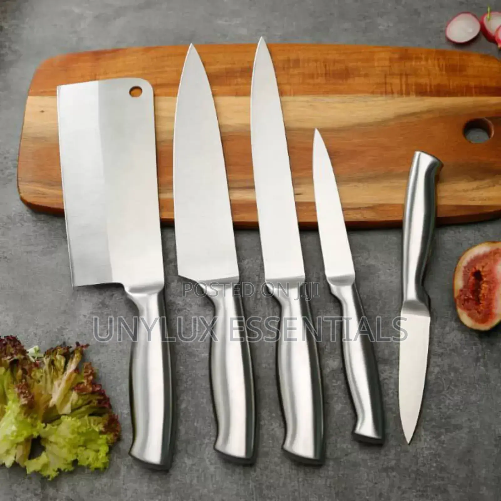 5pcs Stainless Steel Knife Set