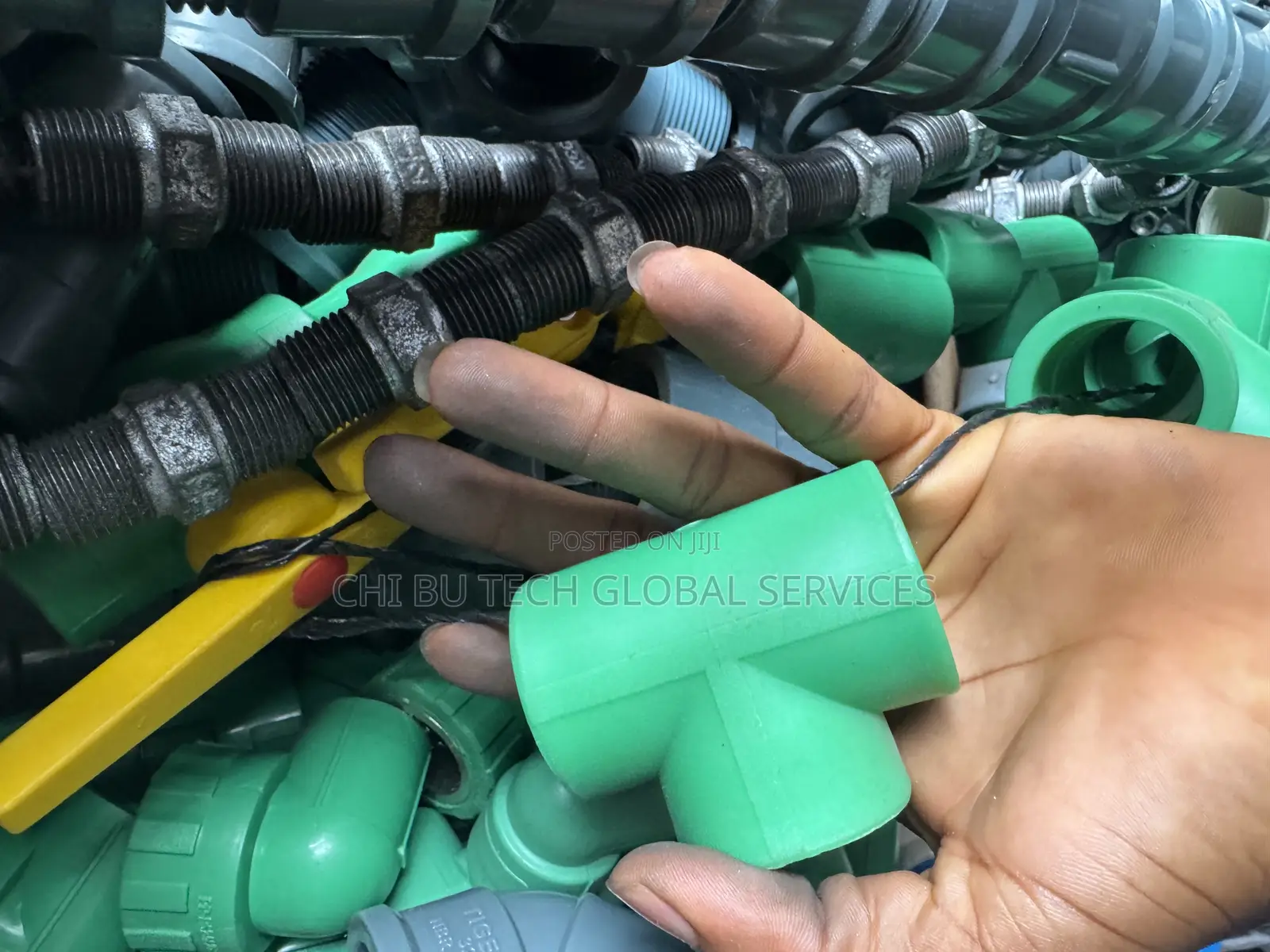 3 Quarter PPR (Polypropylene Random Copolymer) Equal Tee Pipe Fitting