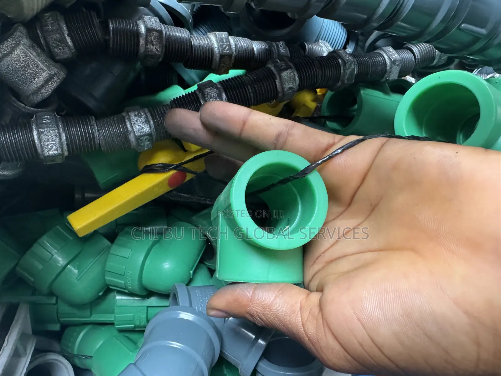 3 Quarter PPR (Polypropylene Random Copolymer) Equal Tee Pipe Fitting