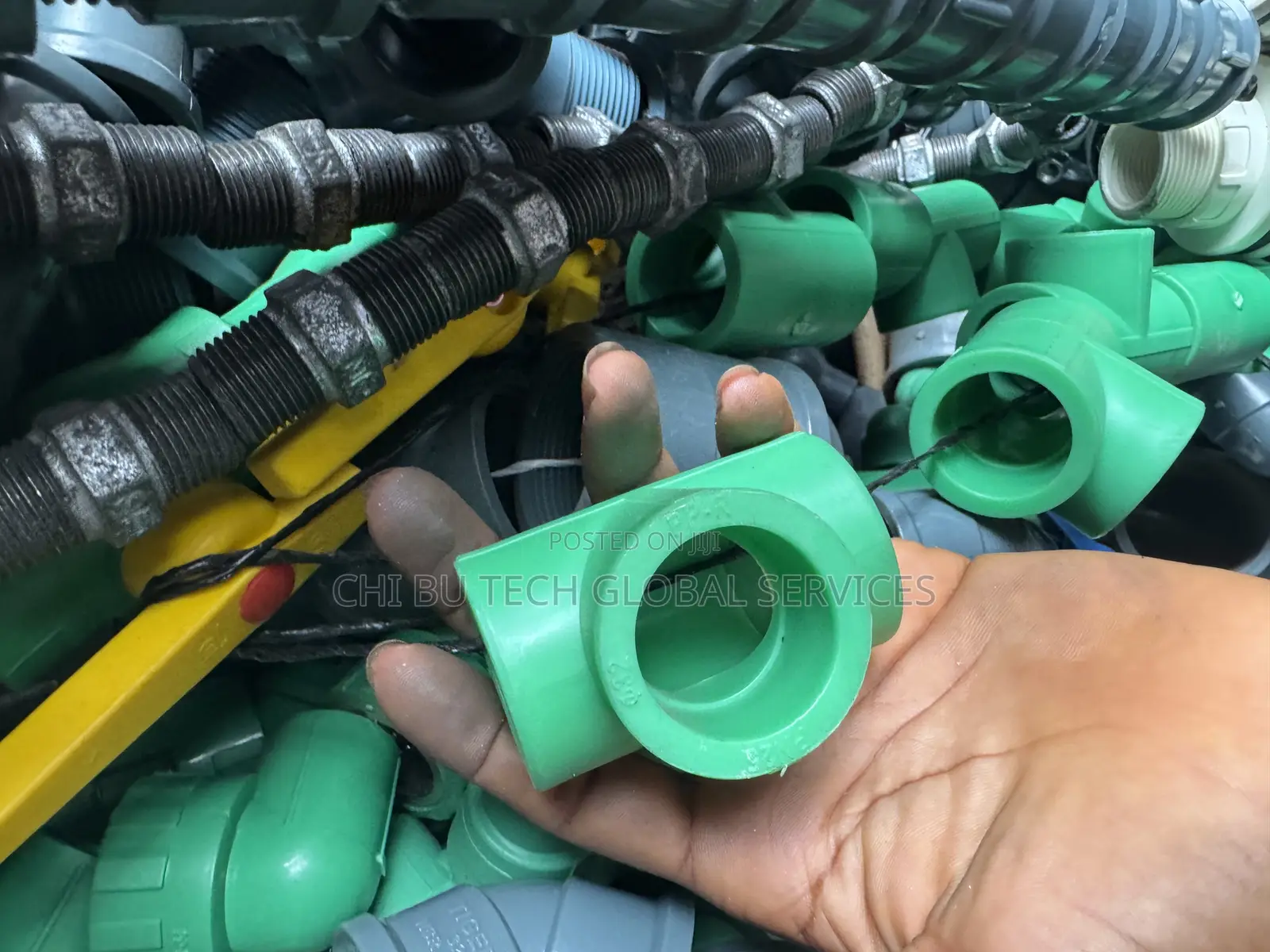 3 Quarter PPR (Polypropylene Random Copolymer) Equal Tee Pipe Fitting