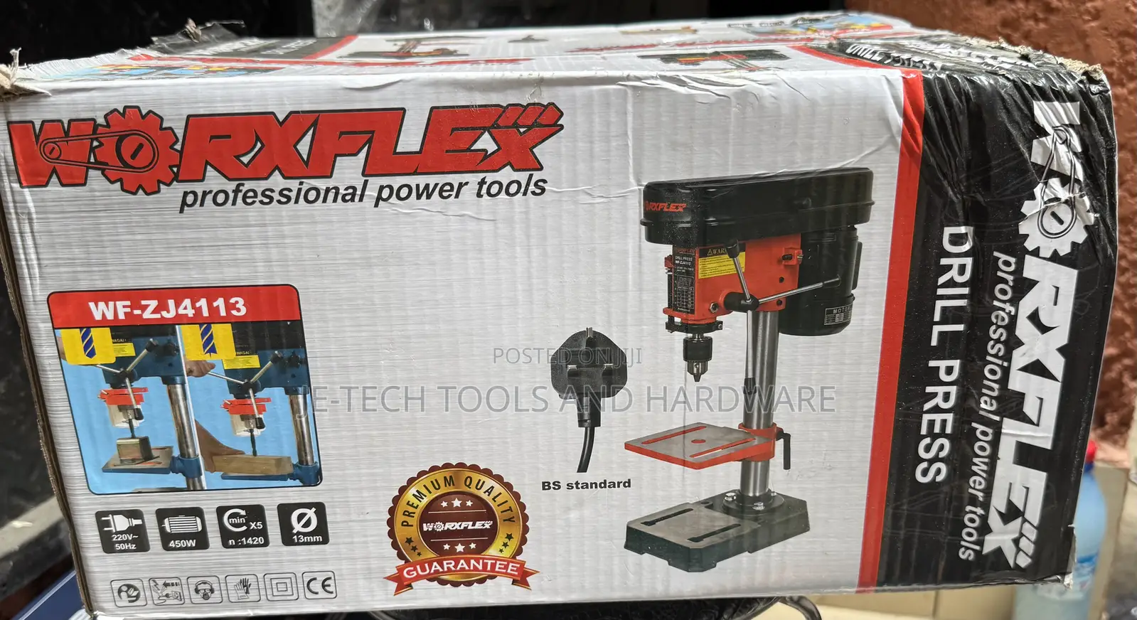 Worxflex Wf-zj4113 Pillar Drill 13mm