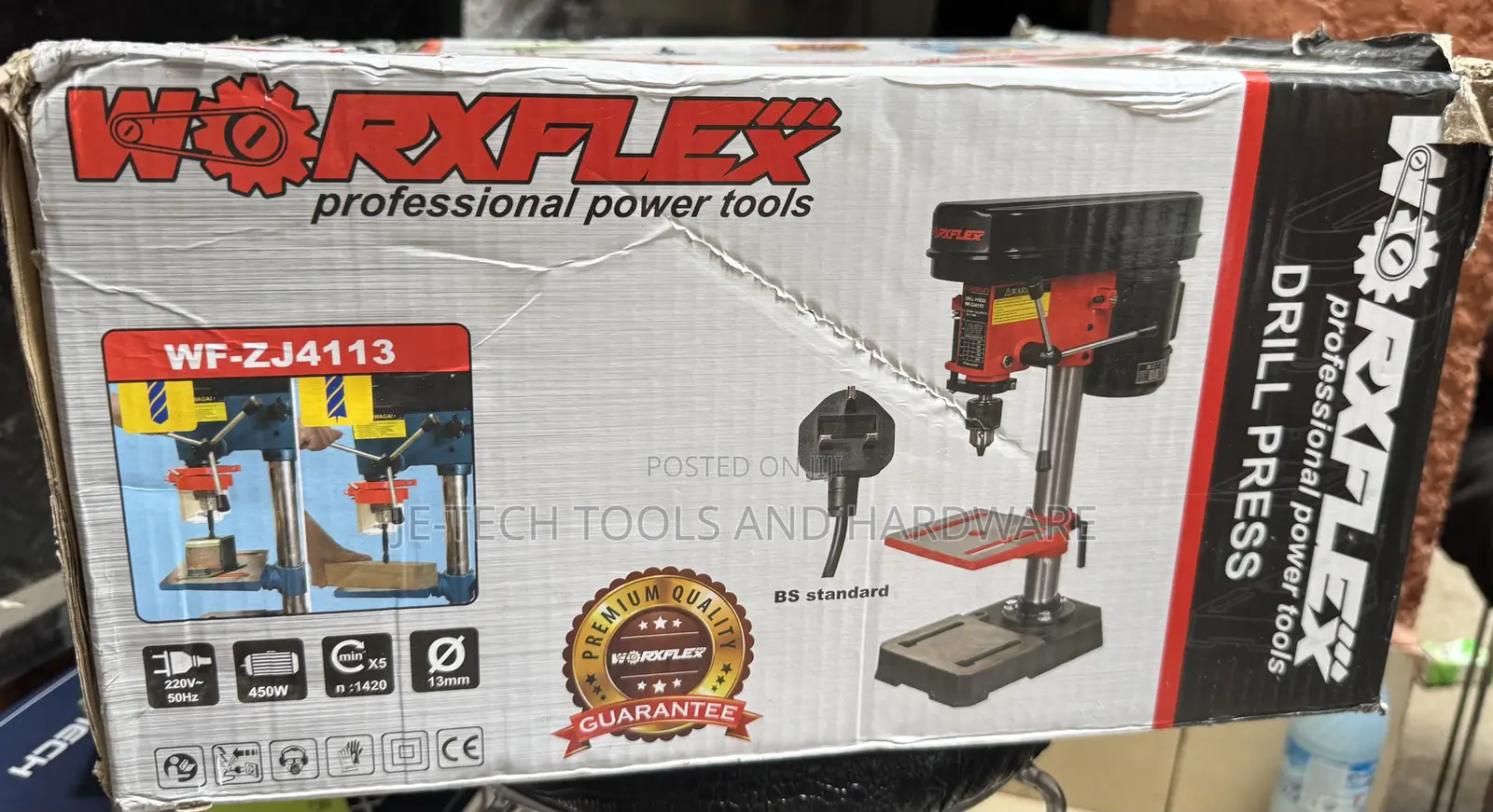 Worxflex Wf-zj4113 Pillar Drill 13mm