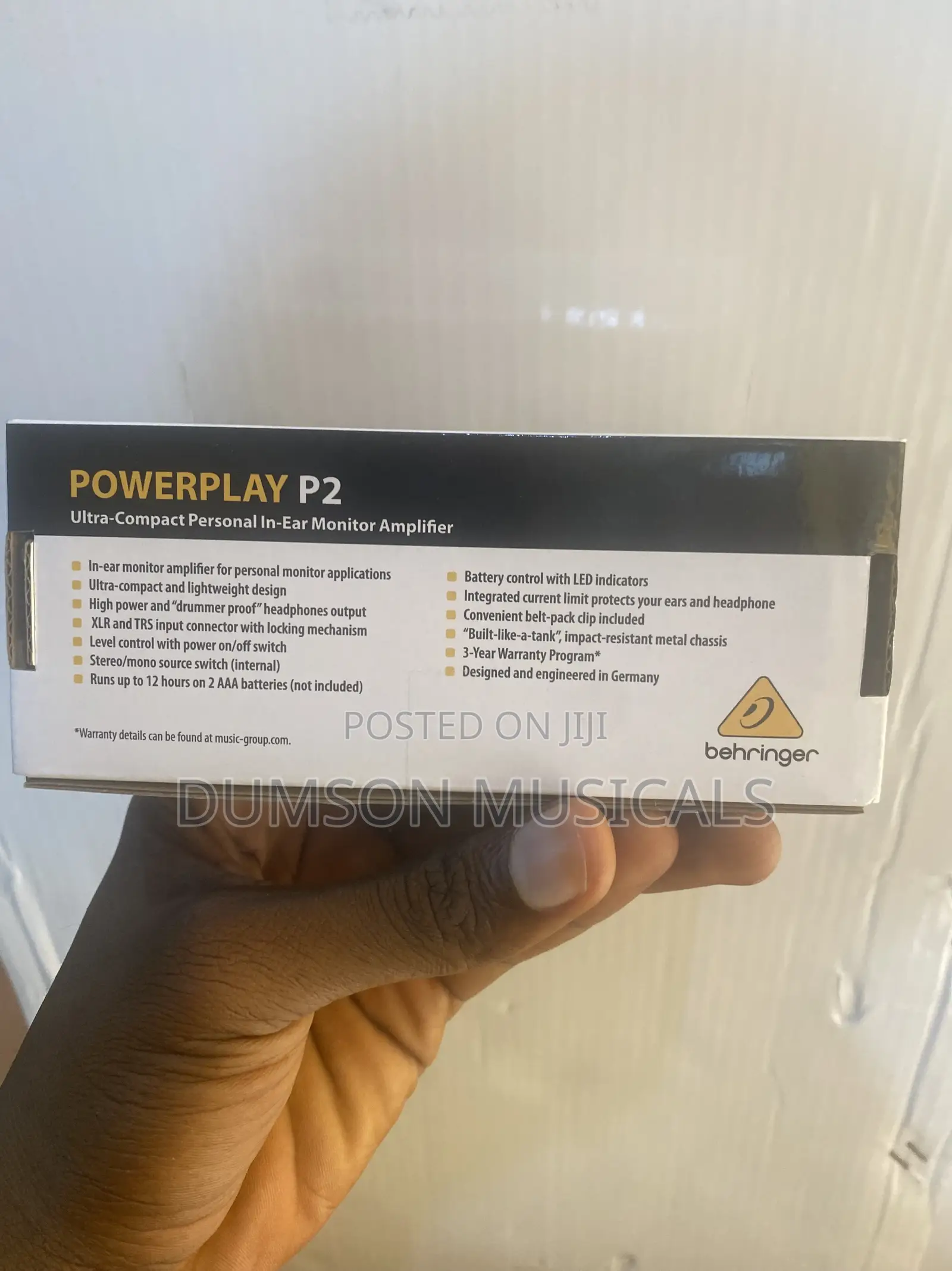 Behringer P2 Powerplay Personal in-Ear Monitor